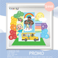 Cocomelon Bundle Design - C Print USA