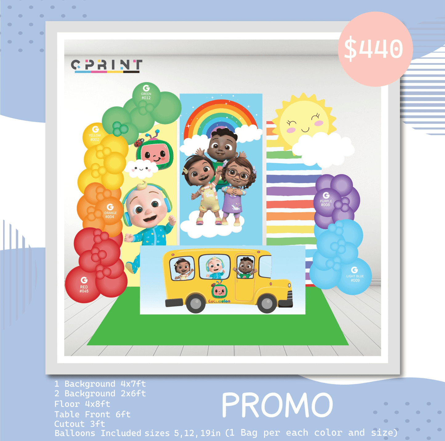 Cocomelon Bundle Design - C Print USA