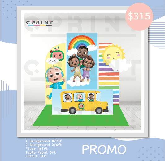 Cocomelon Bundle Design - C Print USA