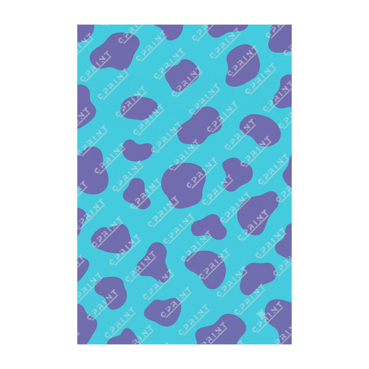Cow Print Backdrop - C Print USA