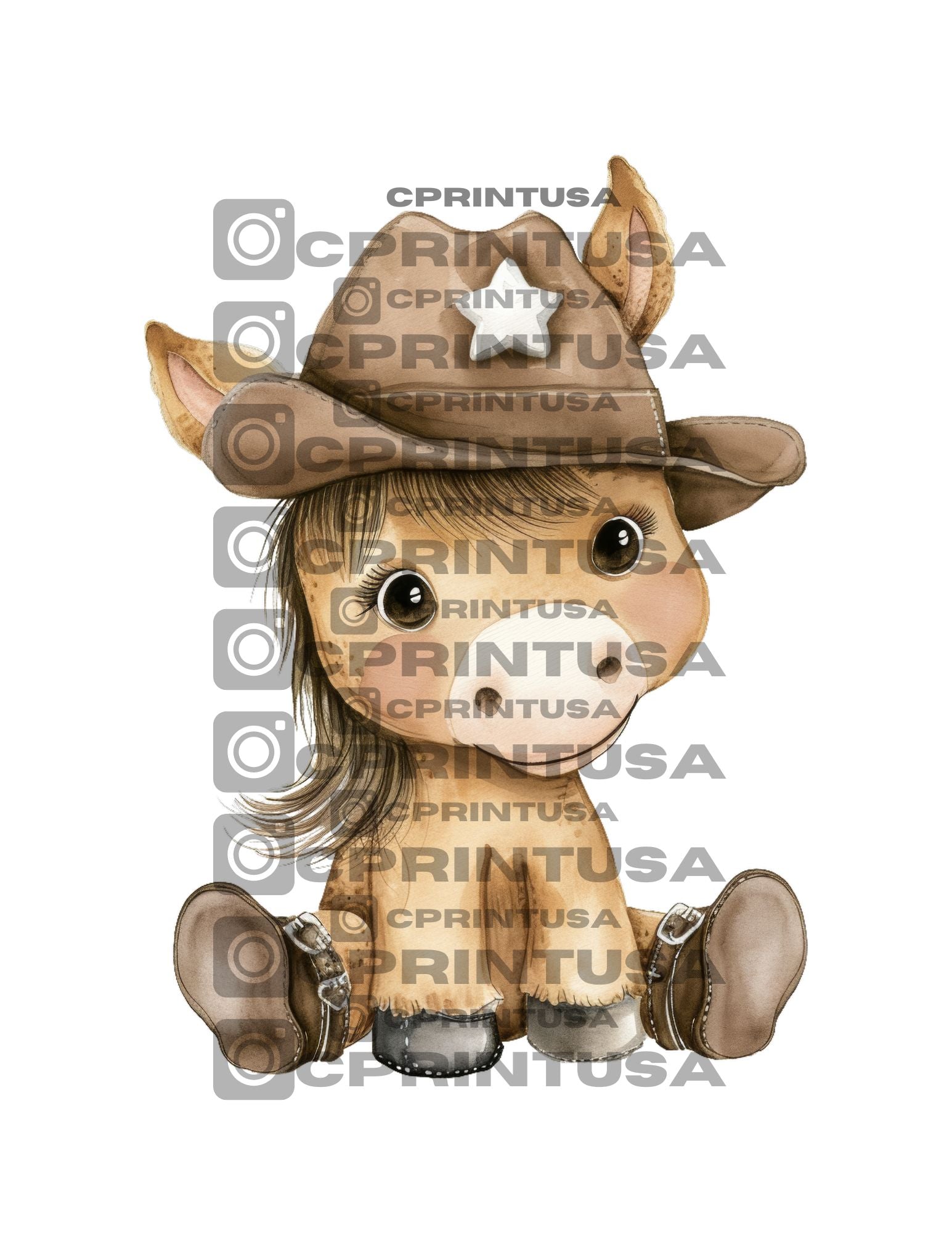 COWBOY CUT OUT - C Print USA