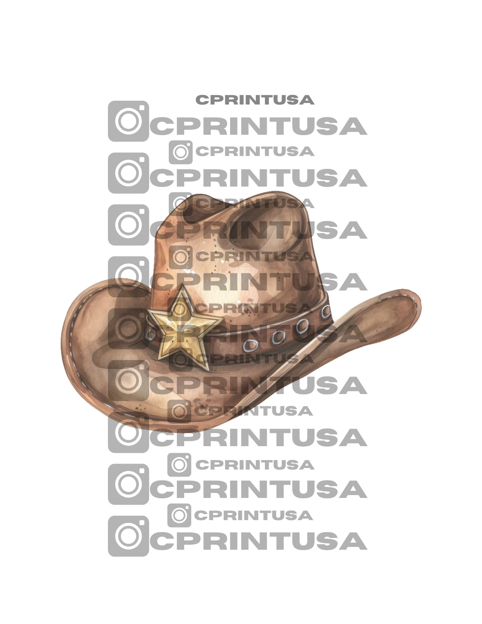 COWBOY CUT OUT - C Print USA