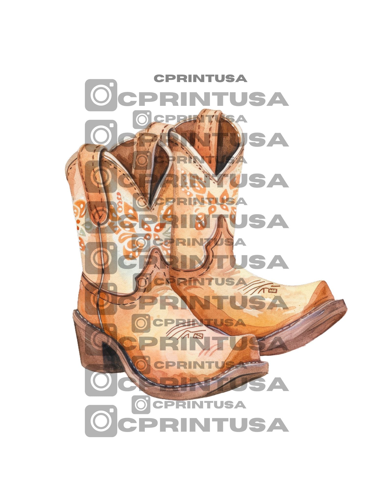 COWBOY CUT OUT - C Print USA
