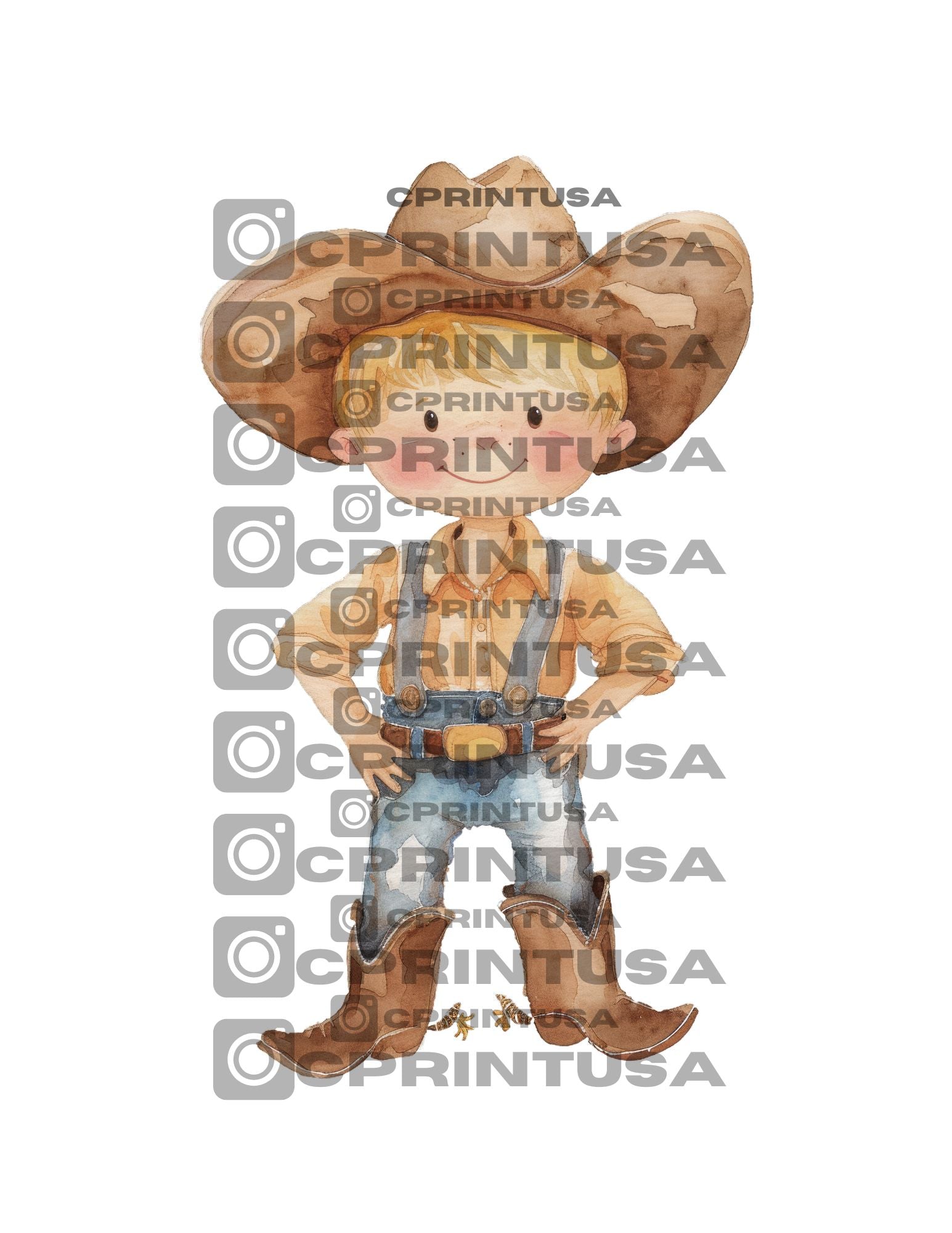 COWBOY CUT OUT - C Print USA