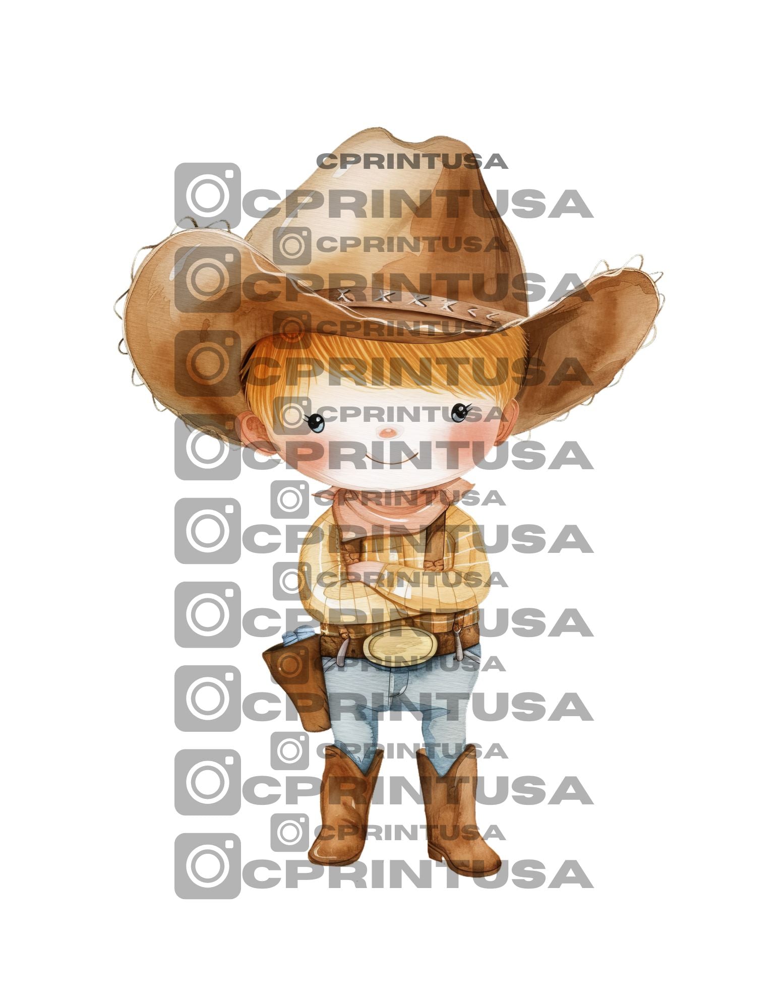COWBOY CUT OUT - C Print USA