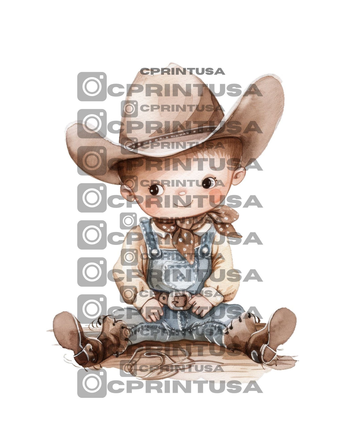 COWBOY CUT OUT - C Print USA
