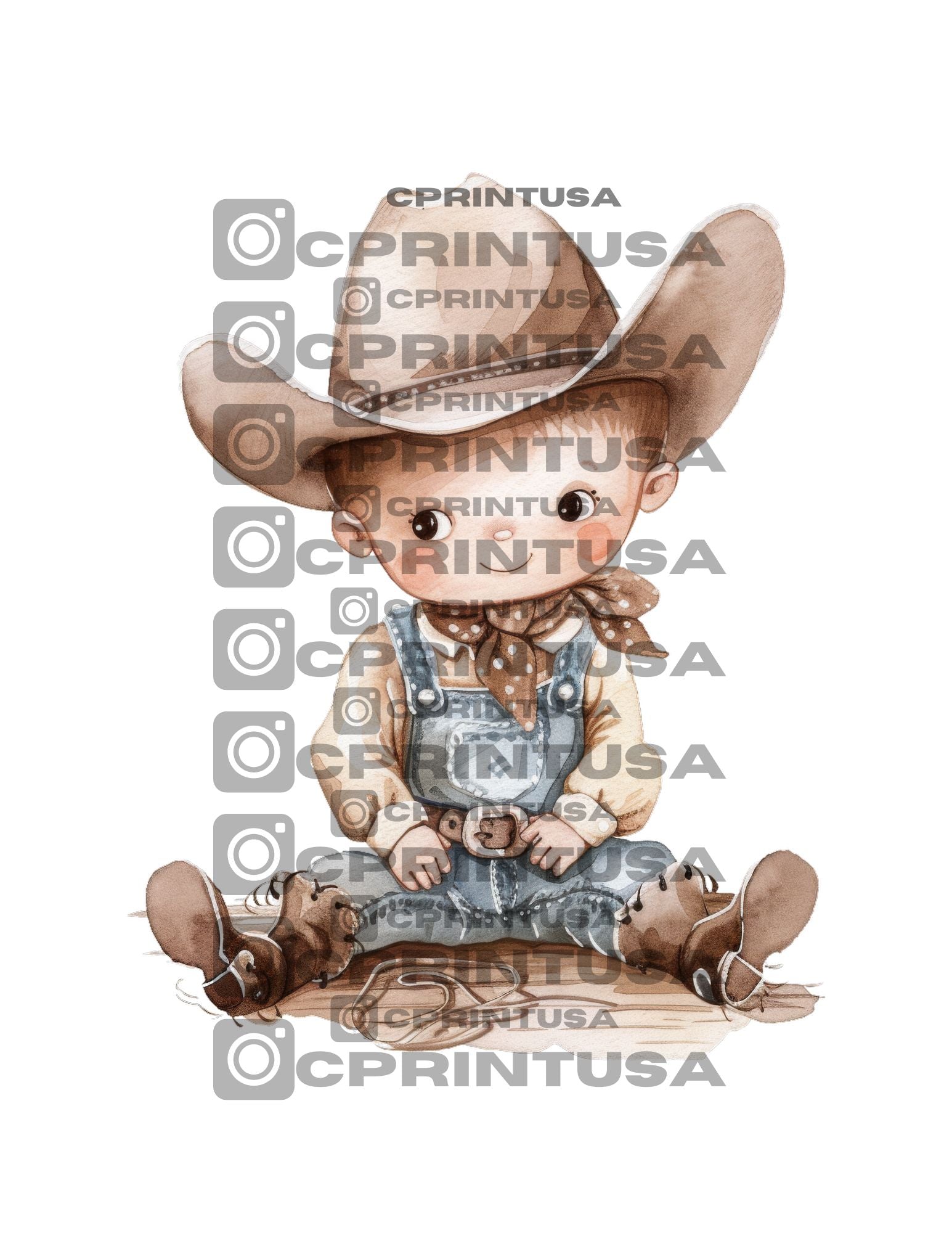 COWBOY CUT OUT - C Print USA