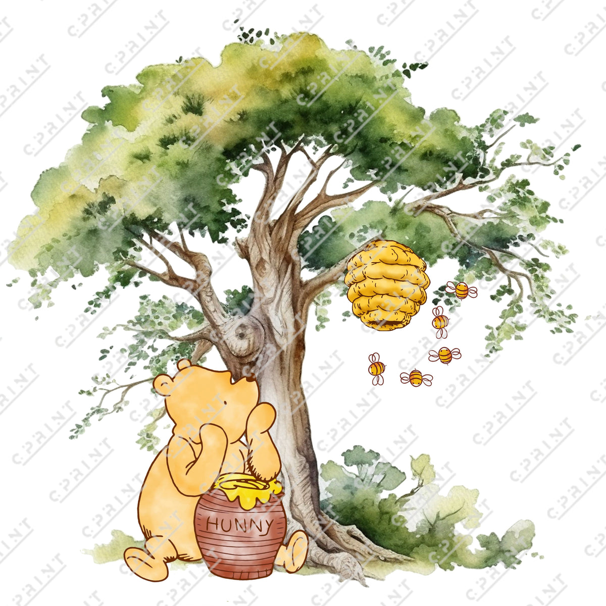 WINNIE THE POOH  CUT OUT