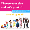 Custom Character cut - outs - C Print USA