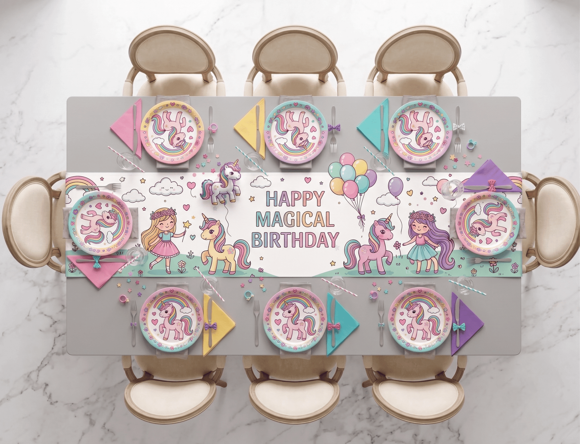Custom Event Table Runner - C Print USA