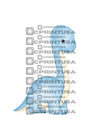 CUTE DINOSAUR CUT OUT - C Print USA