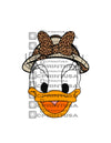 DAISY DUCK SAFARI CUT OUT - C Print USA