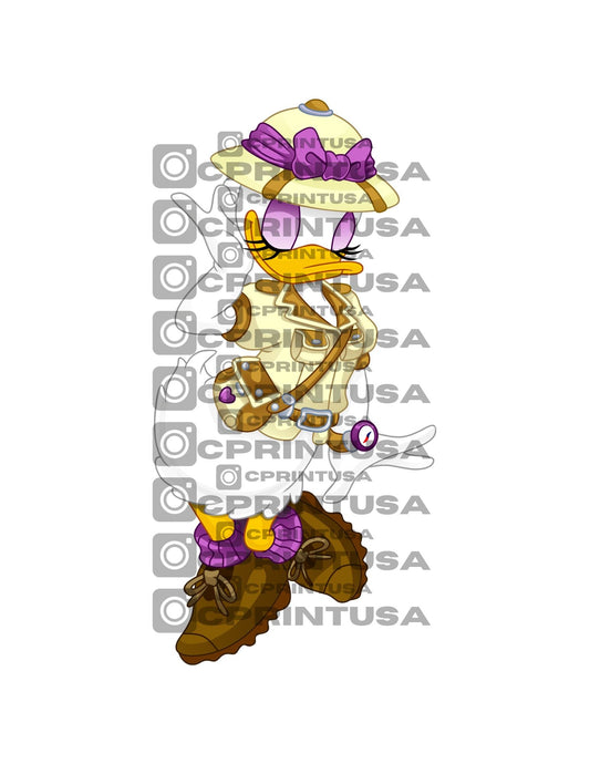 DAISY DUCK SAFARI CUT OUT - C Print USA