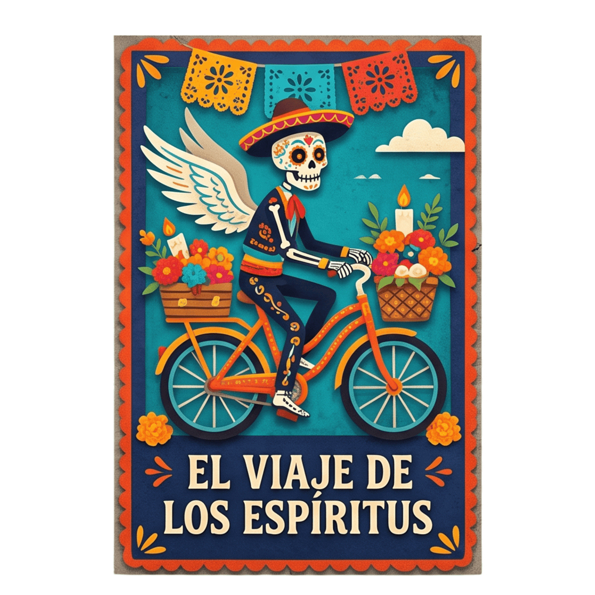 Día de los muertos Backdrop - C Print USA
