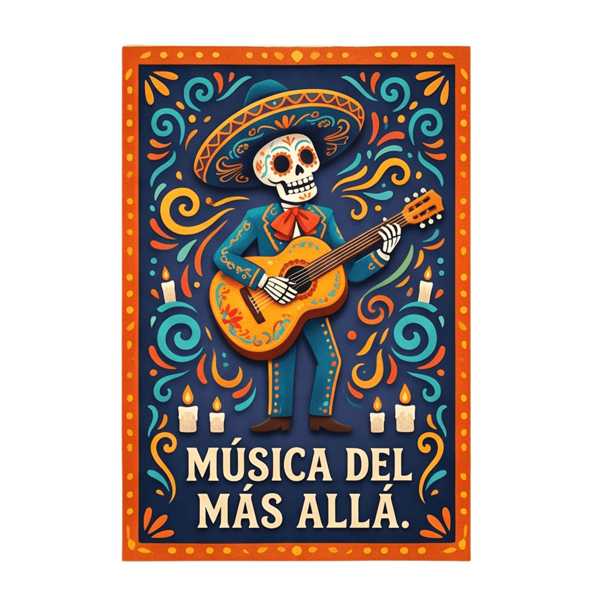 Día de los muertos Backdrop - C Print USA