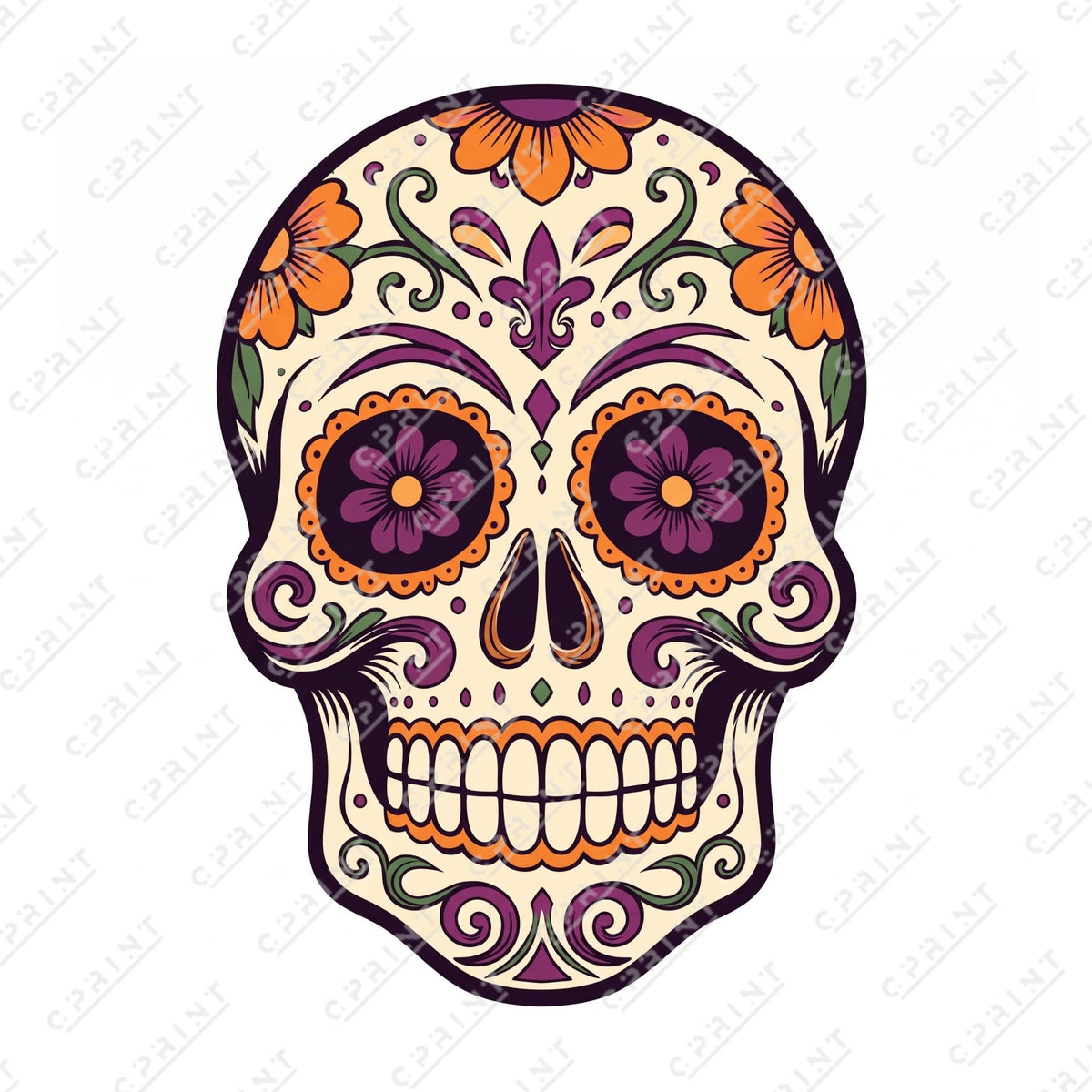 Día de los muertos Cutout - C Print USA