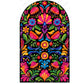 Día de los Muertos Mexican Folk Floral Arch Backdrop - C Print USA