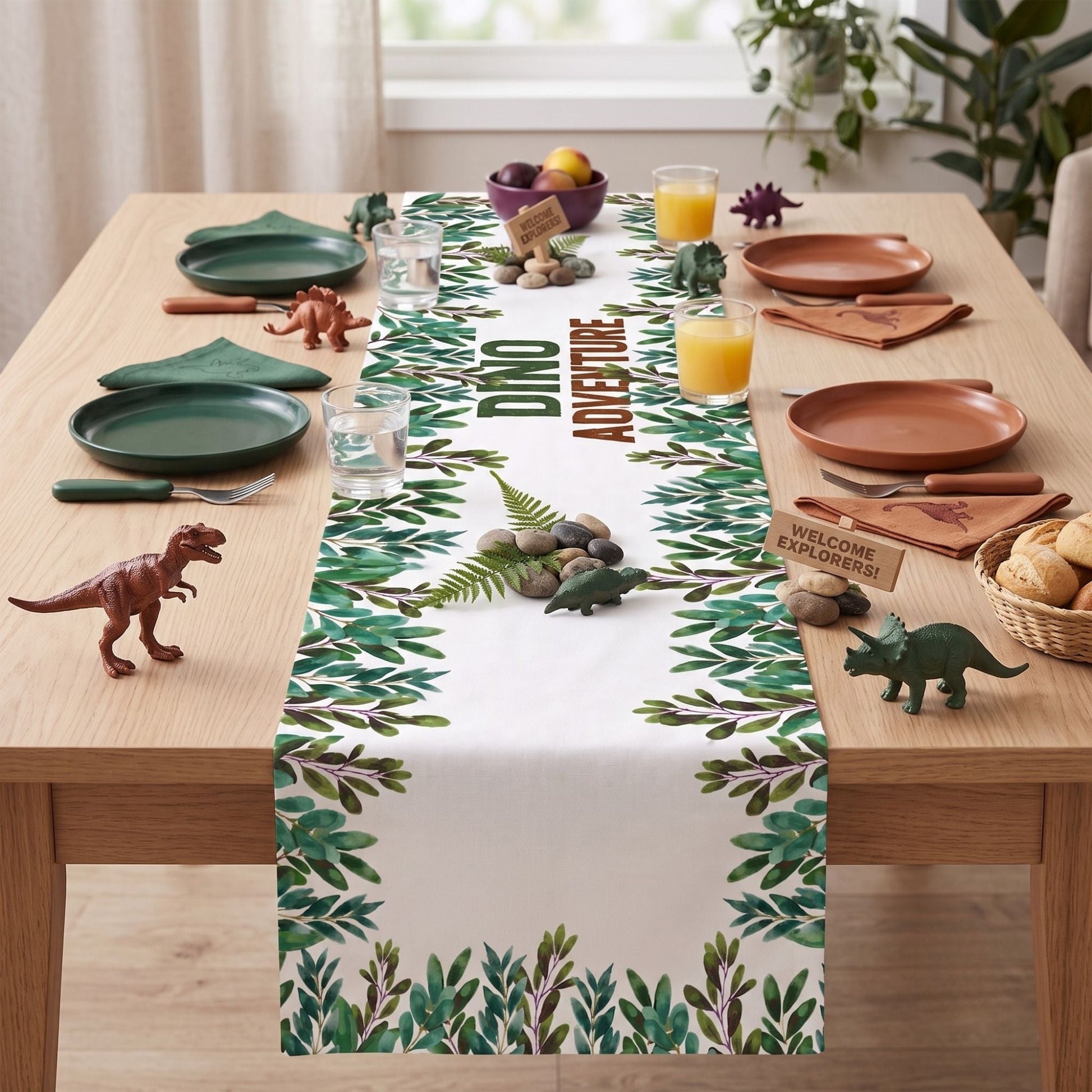 Dino Adventure Event Table Runner - C Print USA