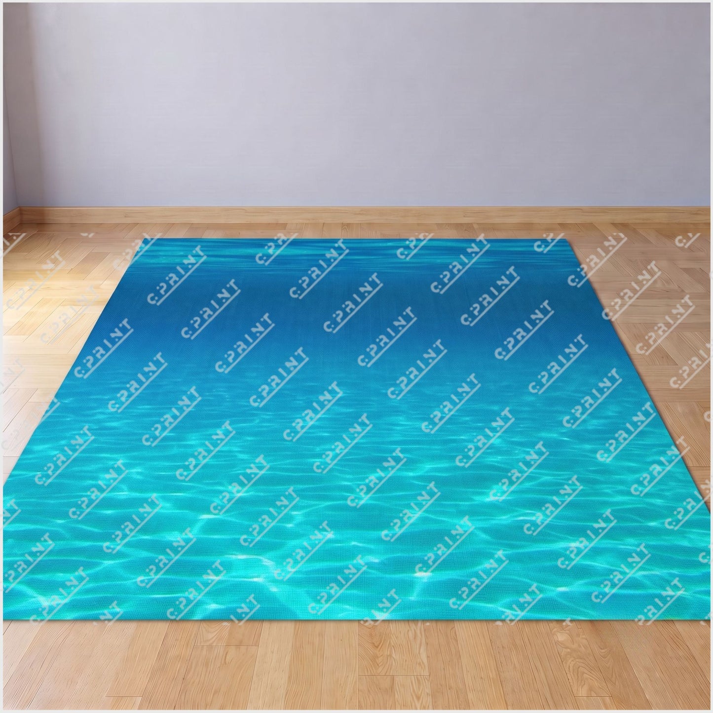 Ocean Adventure Printed Party Floor Decals for Event