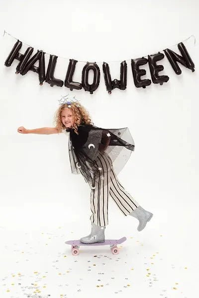 FOIL BALLOON HALLOWEEN BLACK (248X46CM) - FB216 - C Print USA