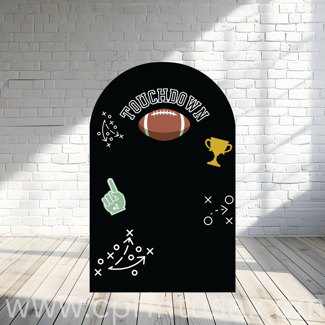 Football Backdrop Theme - C Print USA