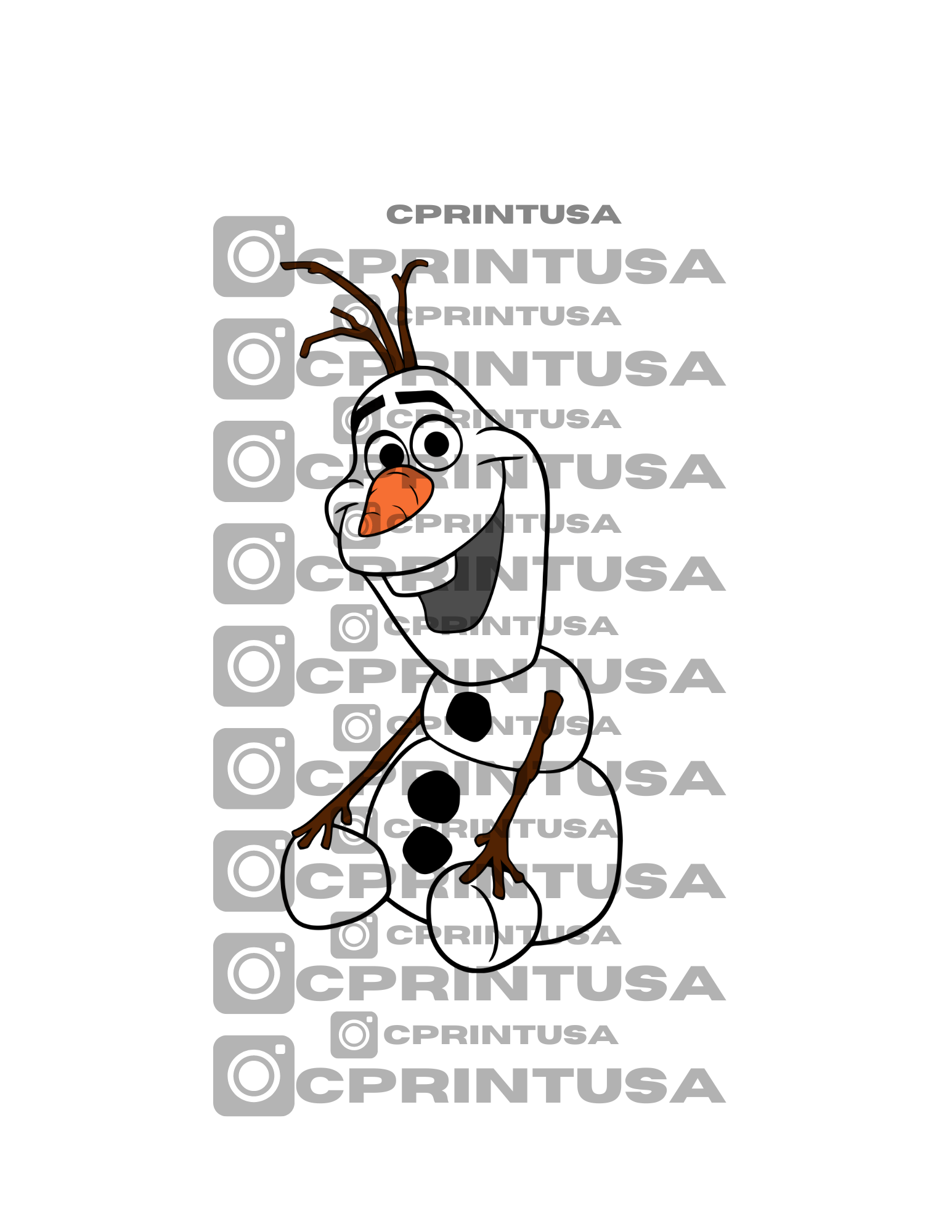 FROZEN CUT OUT - C Print USA