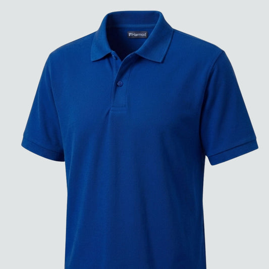 Gildan Softstyle Polo - Royal Blue - embroidery - C Print USA