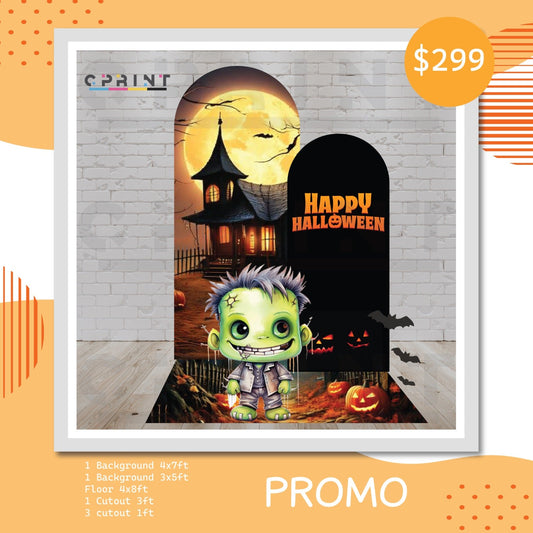 Halloween Frankenstein Bundle Design - C Print USA