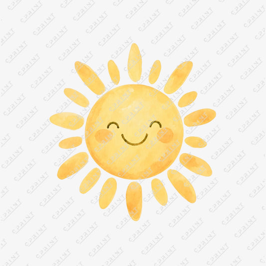 Happy Sun Die-Cutout - C Print USA