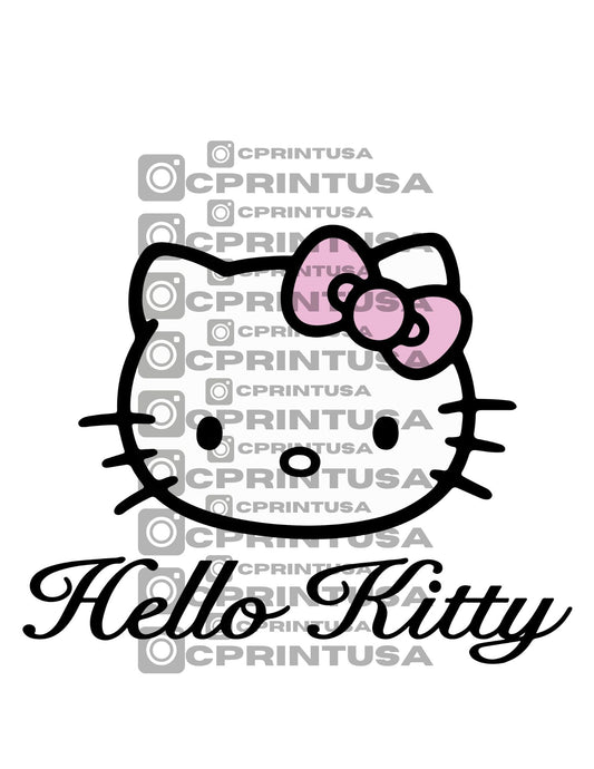 HELLO KITTY CUT OUT - C Print USA