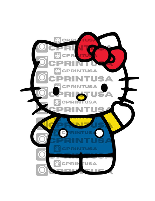 HELLO KITTY CUT OUT - C Print USA