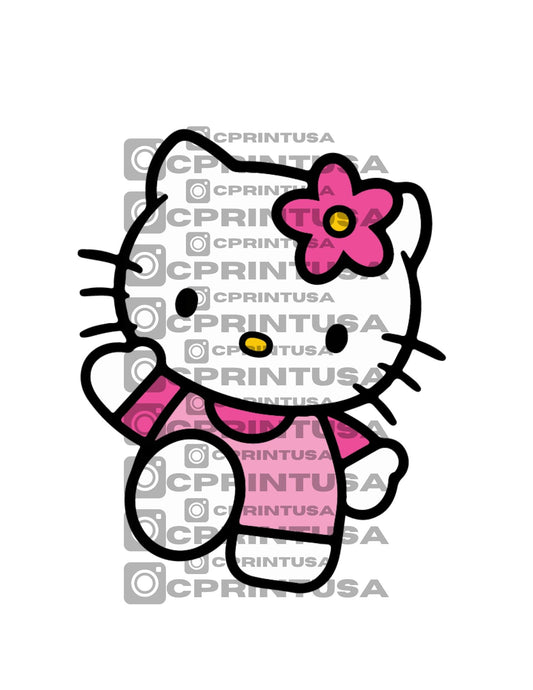 HELLO KITTY CUT OUT - C Print USA