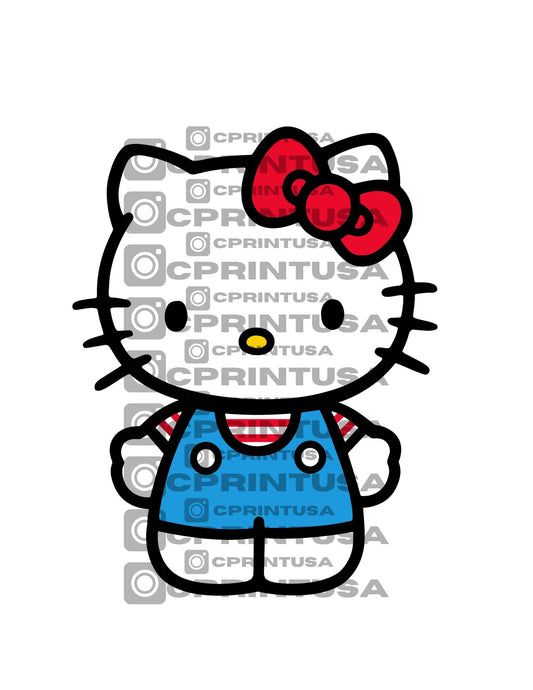 HELLO KITTY CUT OUT - C Print USA