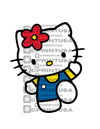 HELLO KITTY CUT OUT - C Print USA