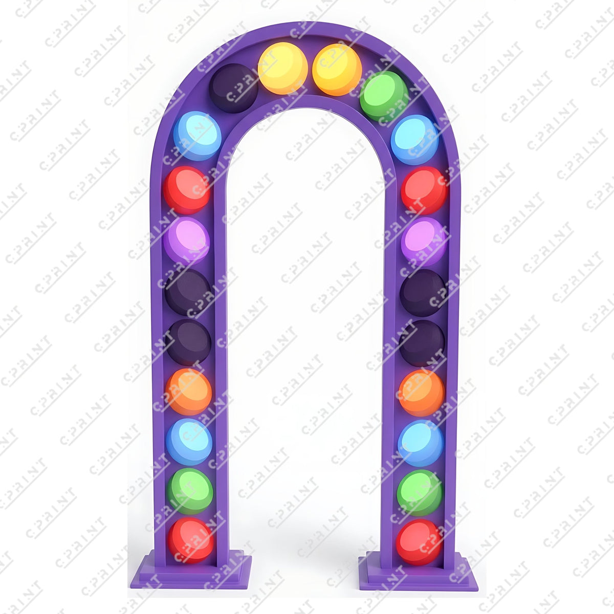 Inside Out Custom Backdrop Arch Cover - C Print USA