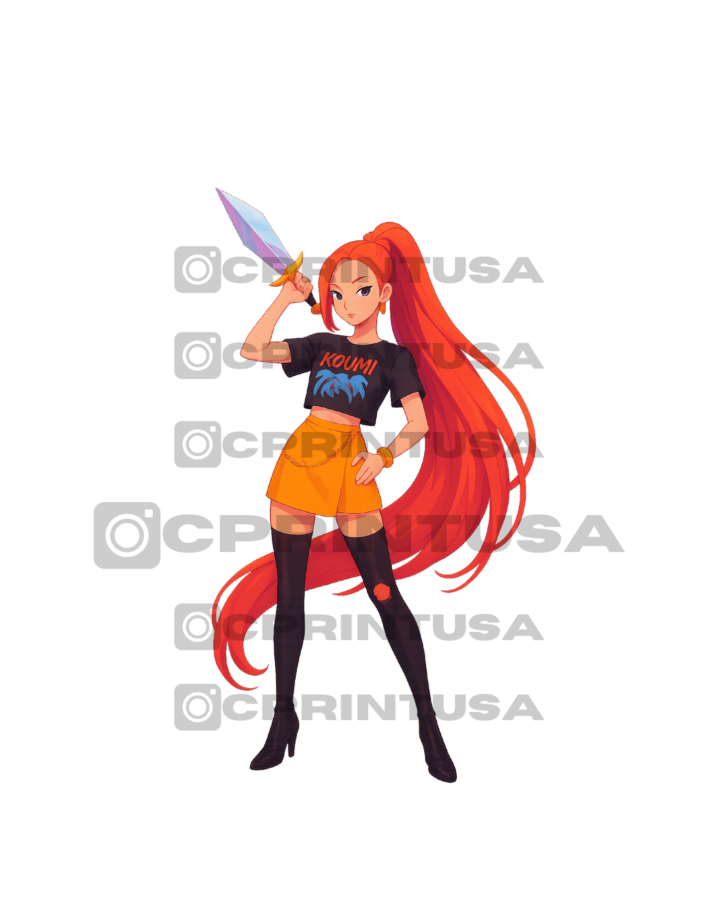 K - POP CUT OUT - C Print USA