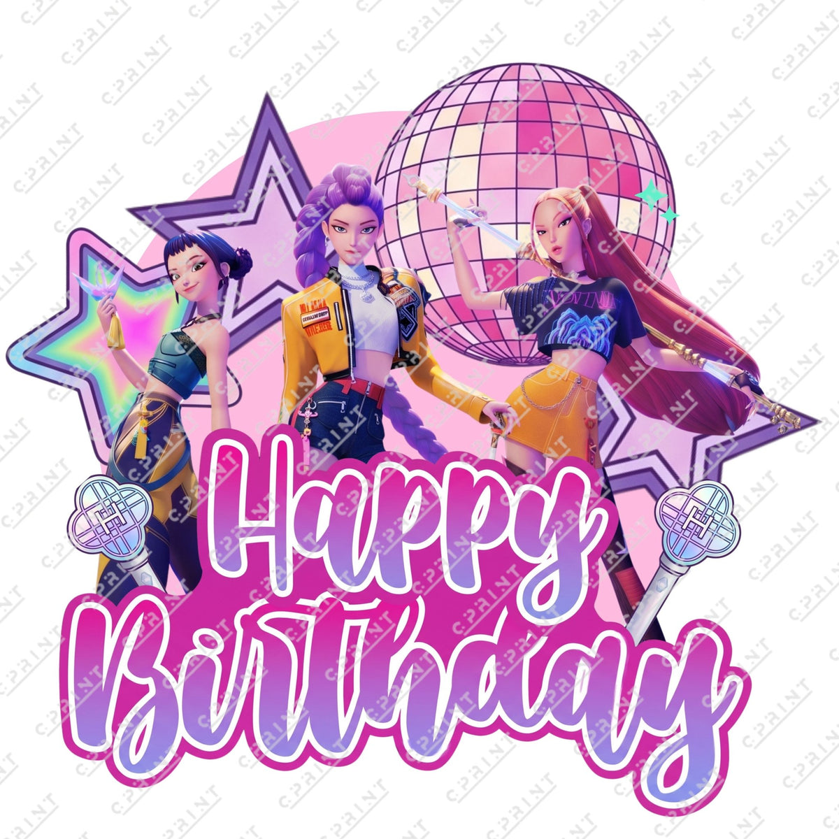 K-POP CUT OUT - C Print USA