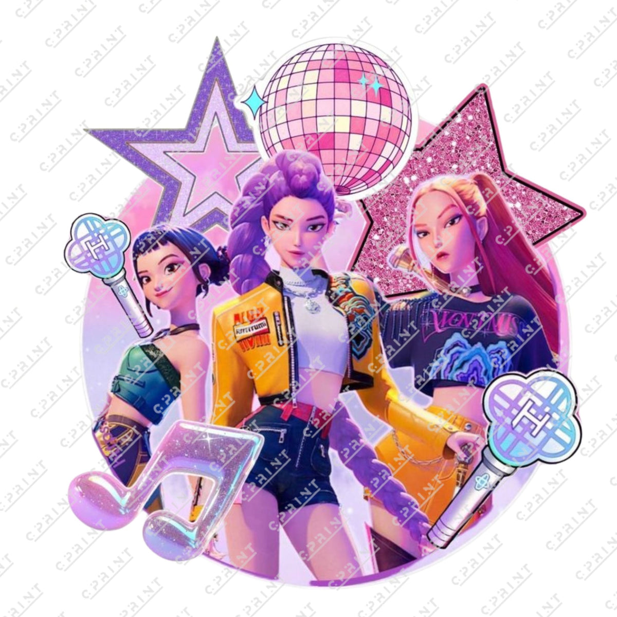 K-POP CUT OUT - C Print USA
