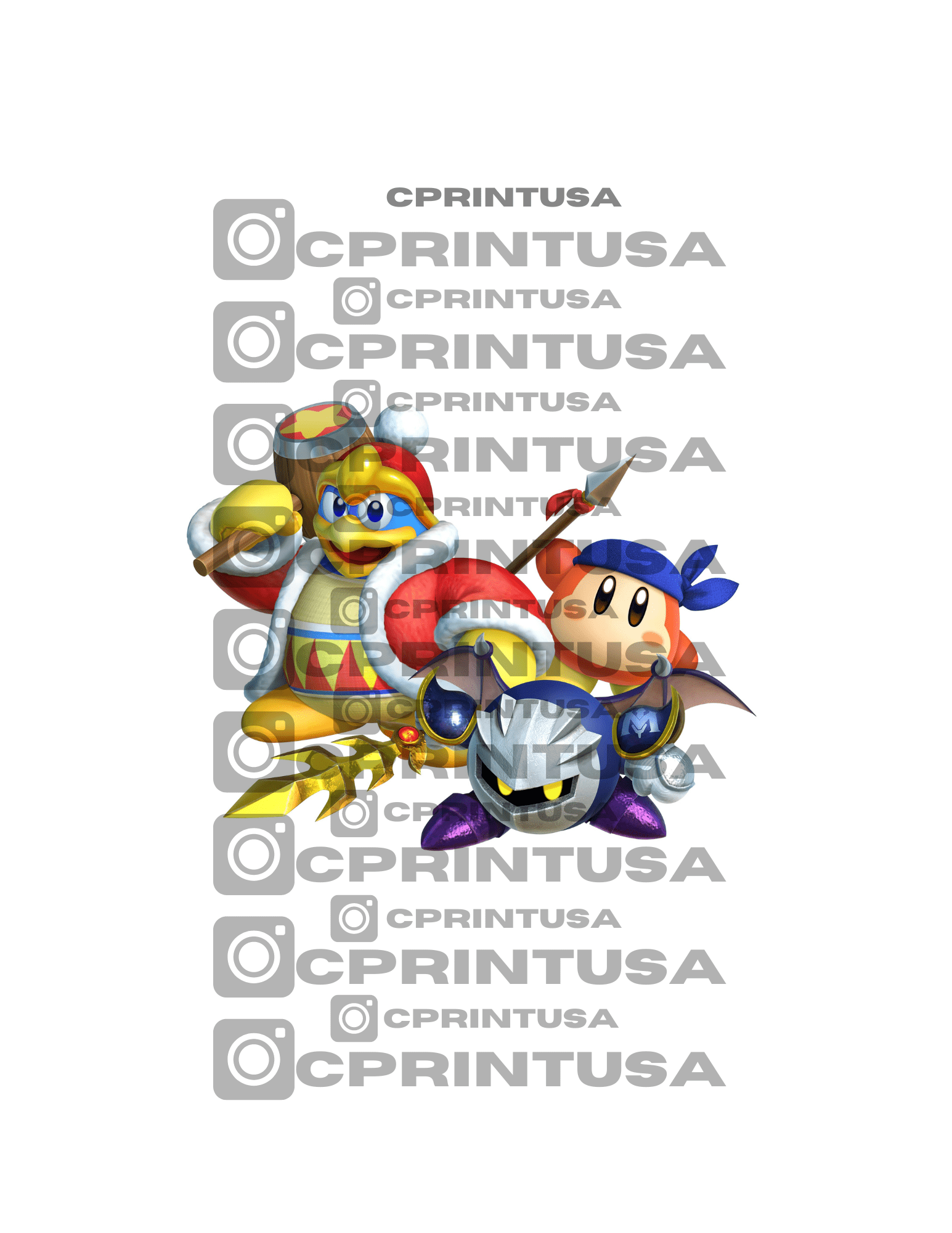 KIRBY CUT OUT - C Print USA