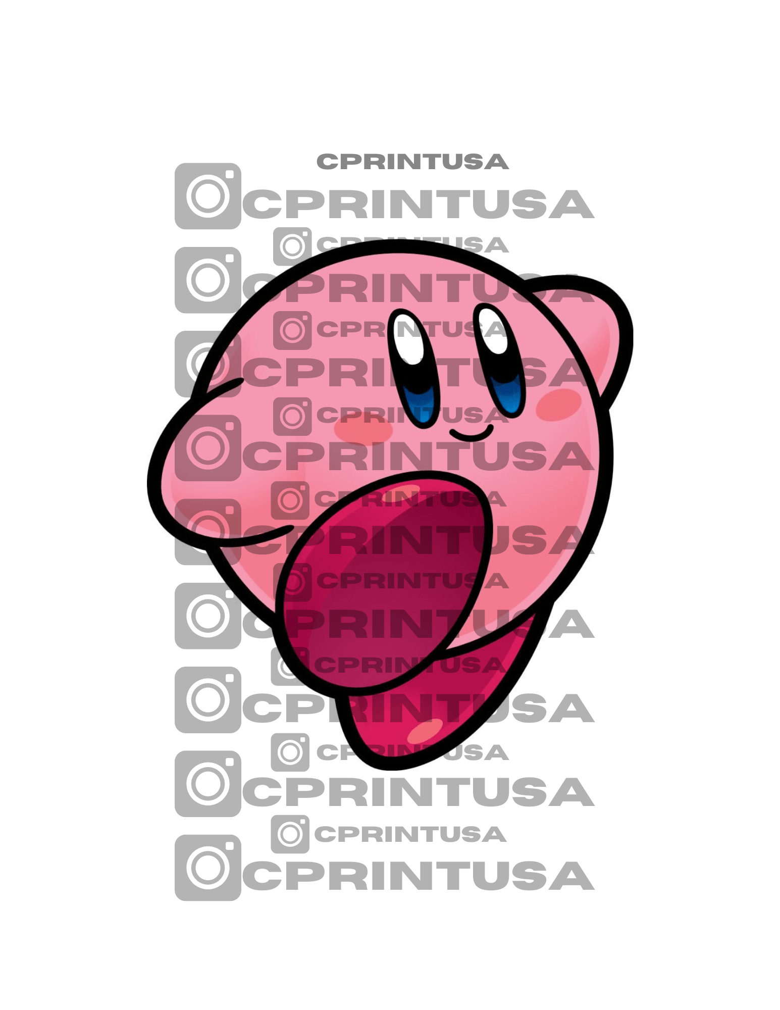 KIRBY CUT OUT - C Print USA