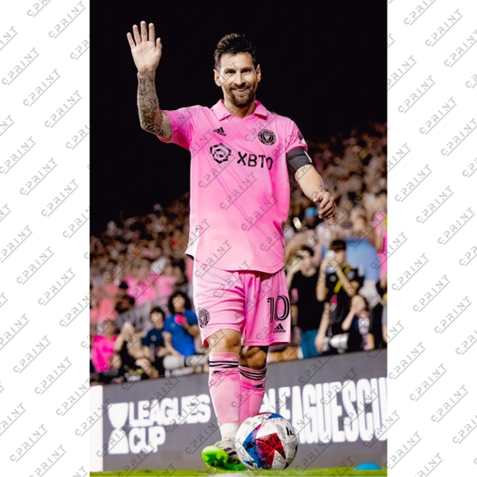 Leonel Messi Inter de Miami Backdrop - C Print USA