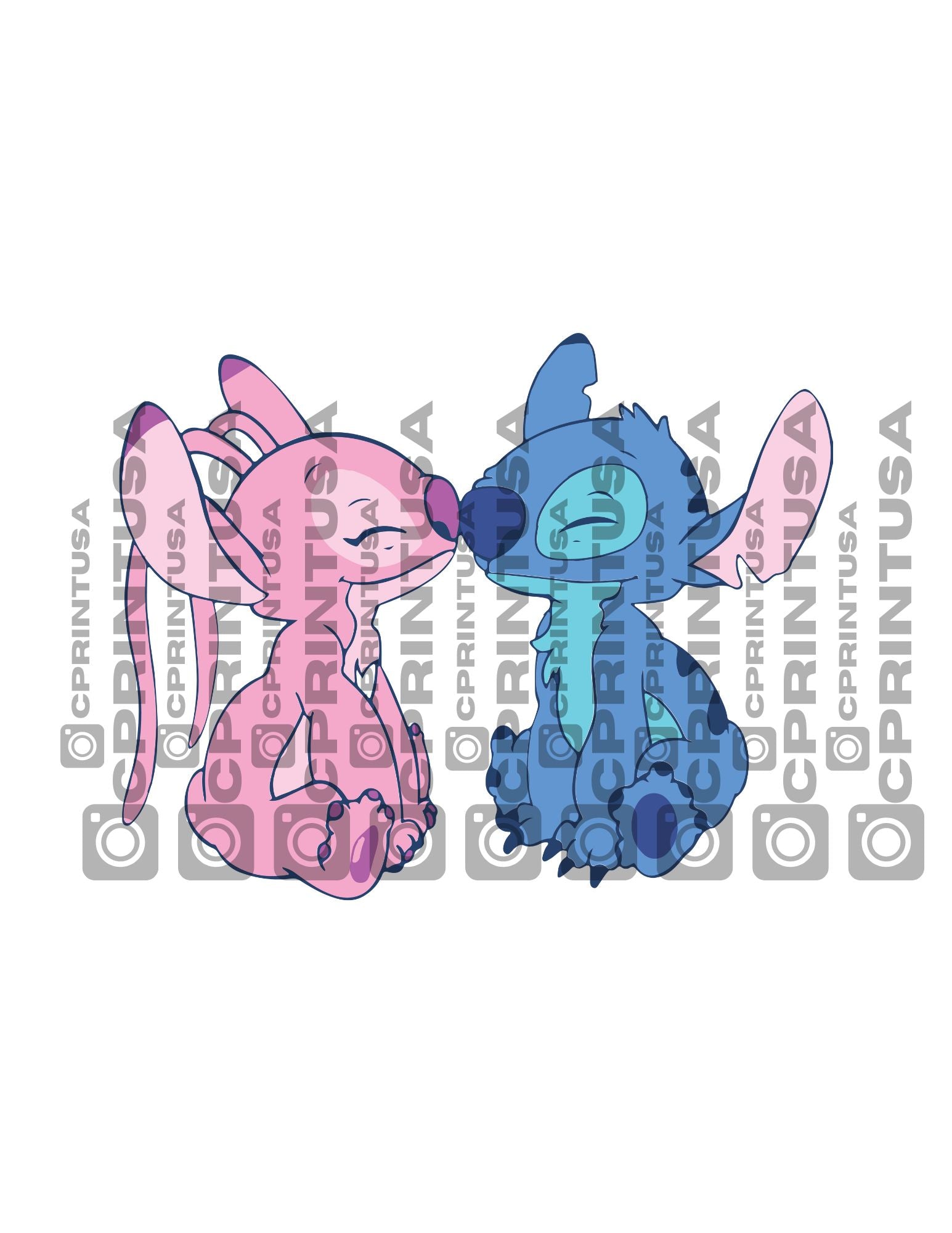 LILO AND STITCH CUT OUT - C Print USA