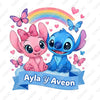 LILO AND STITCH CUT OUT - C Print USA