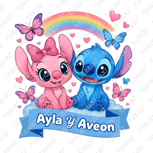 LILO AND STITCH CUT OUT - C Print USA