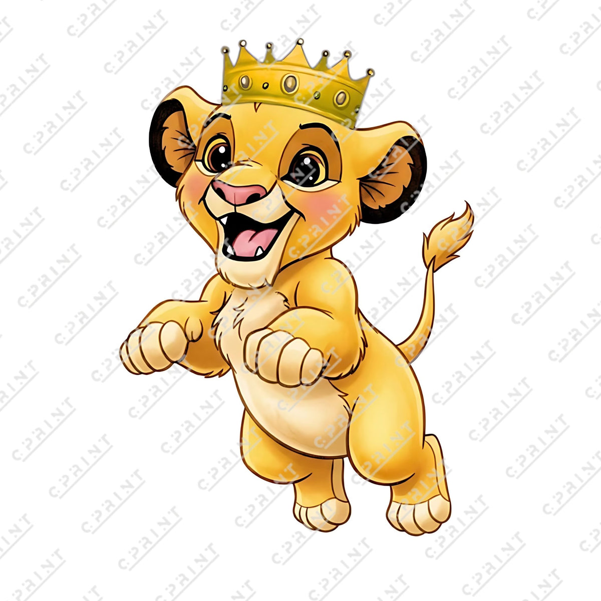 LION KING CUT OUT - C Print USA