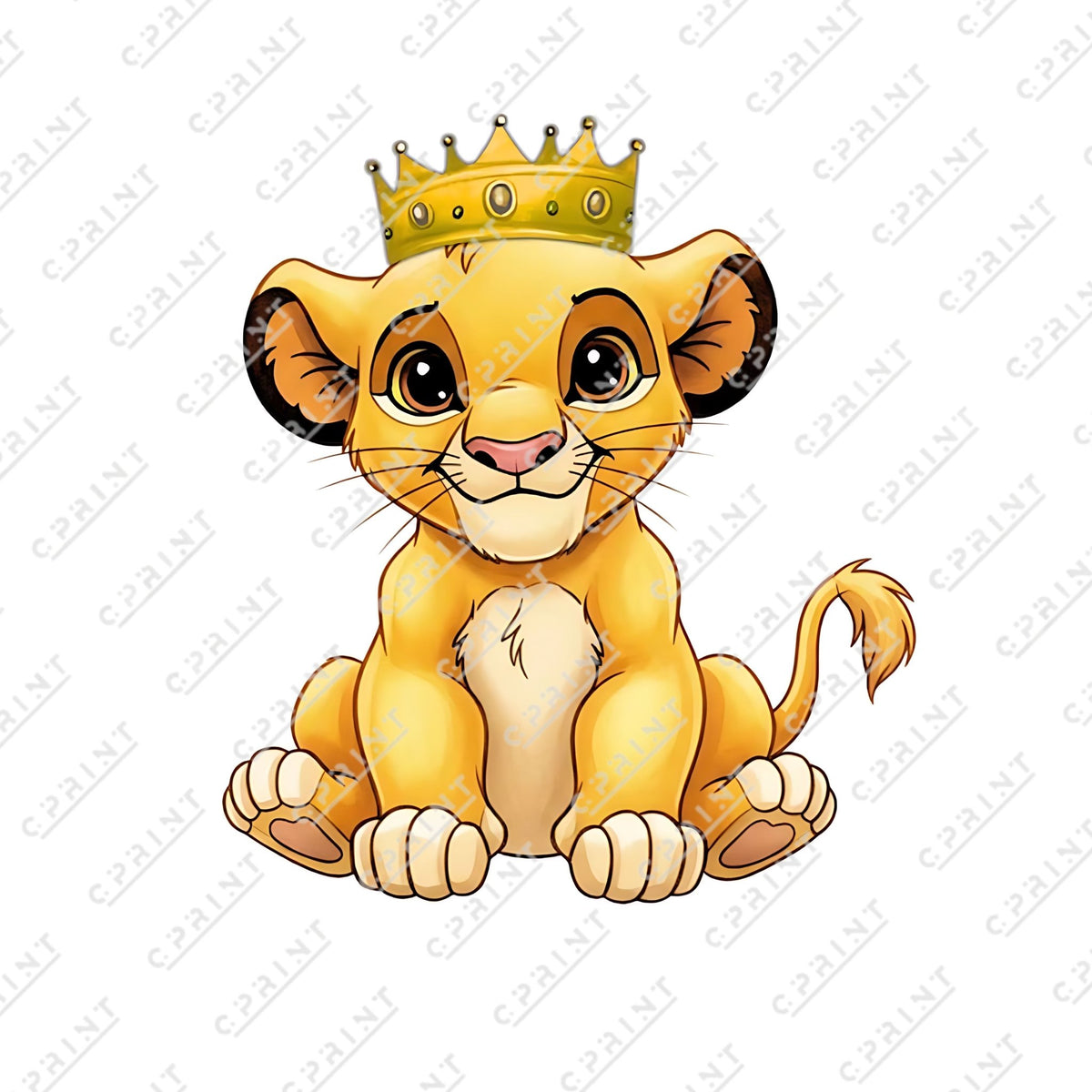 LION KING CUT OUT - C Print USA