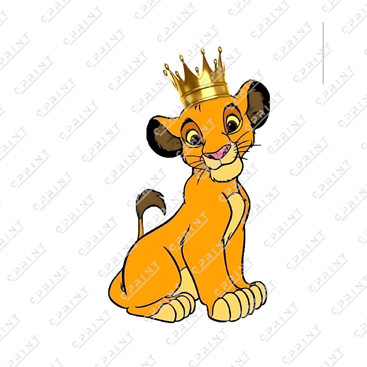 LION KING CUT OUT - C Print USA