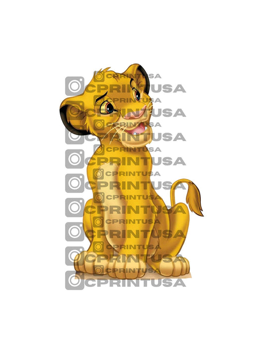 LION KING CUT OUT - C Print USA