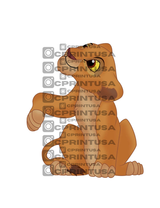 LION KING CUT OUT - C Print USA