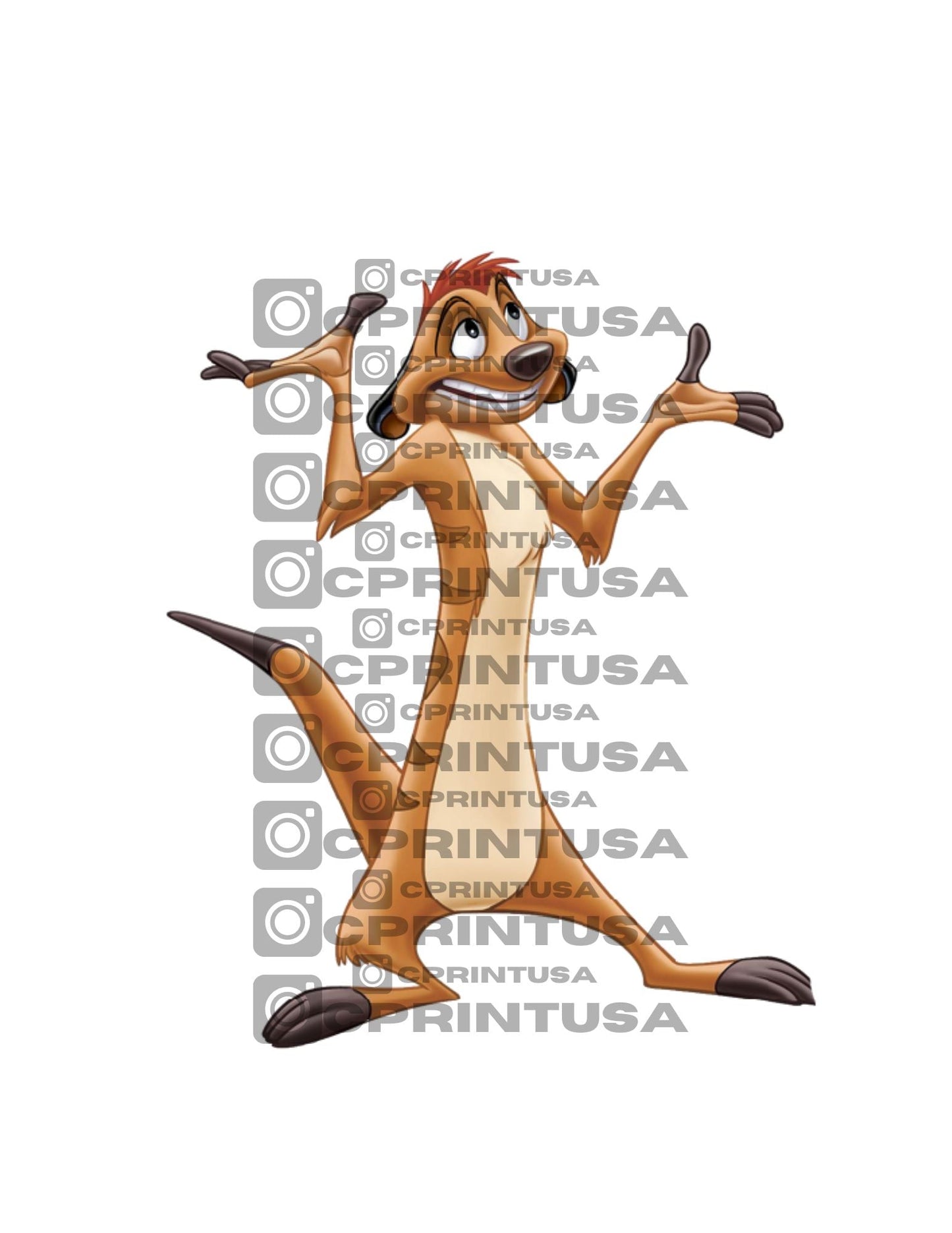 LION KING CUT OUT - C Print USA